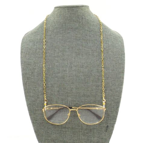 versace glasses chain